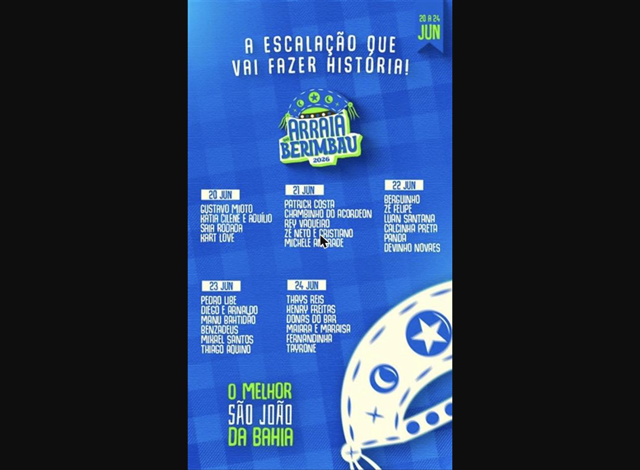 São João de Berimbau 2026: Festa, Tradição e Muita Alegria!